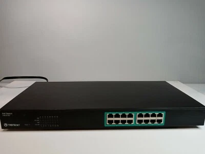TRENDnet 16-Port 10/100 Mbps PoE+ Switch TPE-S160 - Image 1 of 4