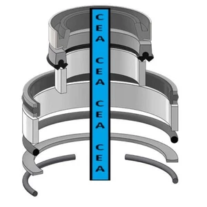 86518276 Boom Cylinder Seal Kit Fits New Holland LX565 LX665 LX865 LX885 - Picture 1 of 1