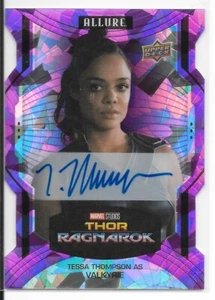 UD Marvel Allure Purple Diamond Auto Tessa Thompson als Walküre 2/10 120 - Bild 1 von 1