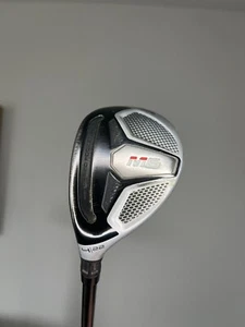 Taylormade M6 4 Hybrid 22* Left-Handed Atmos 7s Stiff Flex + HC 40.25" NICE - Picture 1 of 11