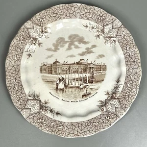 Chicago Columbian World's Fair 1893 Wedgewood Plate Agriculture - Picture 1 of 13