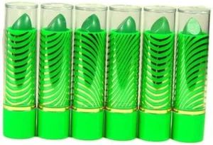Rossetto Aloe Vera Color Change Mood Rossetti Assortiti 6 Pz Verde... - Foto 1 di 12