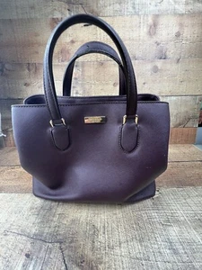 KATE SPADE Laurel Way Evangelie Convertible Satchel Tote WKRU3930 Mahogany Lthr - Picture 1 of 22