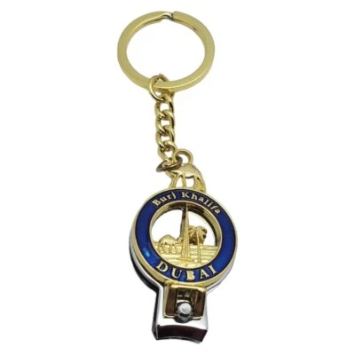 Dubai Burj Khalifa Nail Clipper Keychain Souvenir Key Ring Trave Tourist Gift - Image 1 of 4