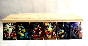 6er Set...1995 Fleer Ultra Marvel X-Men 4 Chrom Gold Foil Signature 2 Karten - Bild 1 von 22