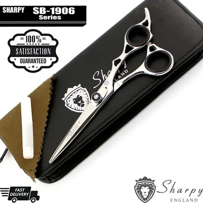 SHARPY ENGLAND Forbici professionali per parrucchiere barbiere salone taglio capelli rasoio lame affilate