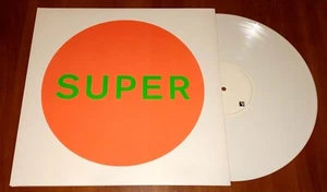 PET SHOP BOYS SUPER LP *LIMITED* WHITE VINYL EDITION 2016 EU 1st PRESSING !! New - Picture 1 of 3