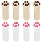 Cat Paw Shape Toilet Lid Lifter White Anti Dirty Hands  Toilet