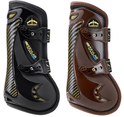 Veredus hergestellt mit KEVLAR® Gel Vento Show Sprungsehne Stiefel schwarz/braun S-L