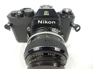 Lente Nikkor EL2 cámara réflex Nikon vintage 55 mm 1:2 F2 - Imagen 1 de 14