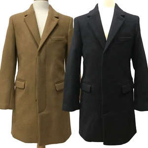Coach Long Overcoat, Men's Crosby Chesterfield Wool Blend 84079 MSRP $798 - Picture 1 of 19
