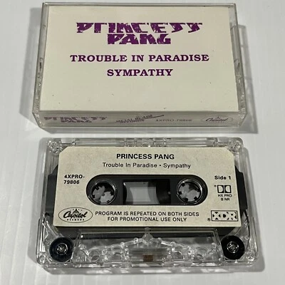 Princess Pang 2 Song Promo Cassette Tape 1989 Metal Blade Records Tested Rare - Image 1 of 4