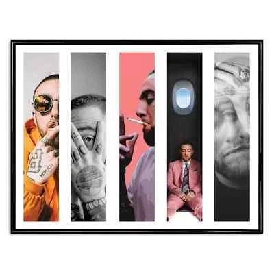 Arte de pared con impresión de póster Mac Miller decoración Foto 1 de 4