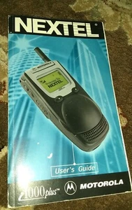 Nextel I1000 Plus Motorola User’s Guide - Picture 1 of 3