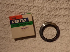 Vintage Asahi Pentax 49mm Camera Lens Reverse Adaptor Ring Mount - Picture 1 of 9