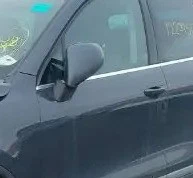 Espelho retrovisor lateral da porta do motorista Volkswagen Touareg LH 2011-2014 fabricante de equipamento original - Imagem 1 de 3