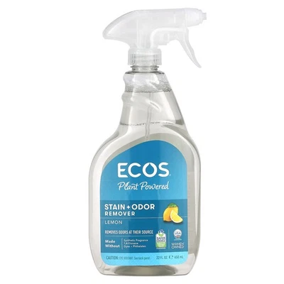 Ecos, Stain + Odor Remover, Lemon, 22 fl oz (650 ml) - Image 1 of 2