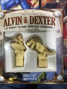 Ticket to Ride Alvin & Dexter Monster Espansione Giorni delle Meraviglie - Foto 1 di 4