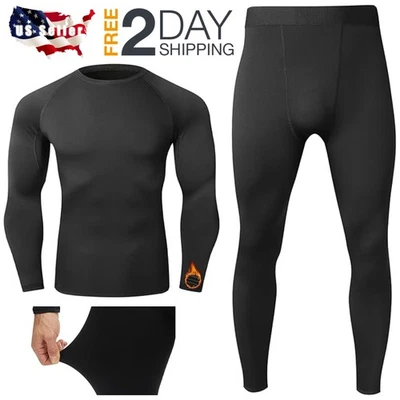 Ropa De Invierno Set Camisa y Pantalon Termica Para Hombre El Trabajo En Oferta - Image 1 of 4