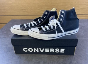 Converse All-Stars Canvas Unisex Schwarz Hightop Sneaker NEU M8/W10 - Bild 1 von 5