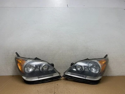 2008 2009 2010 Honda Odyssey Left+Right Set Halogen Headlights V3237 DW - Image 1 of 4