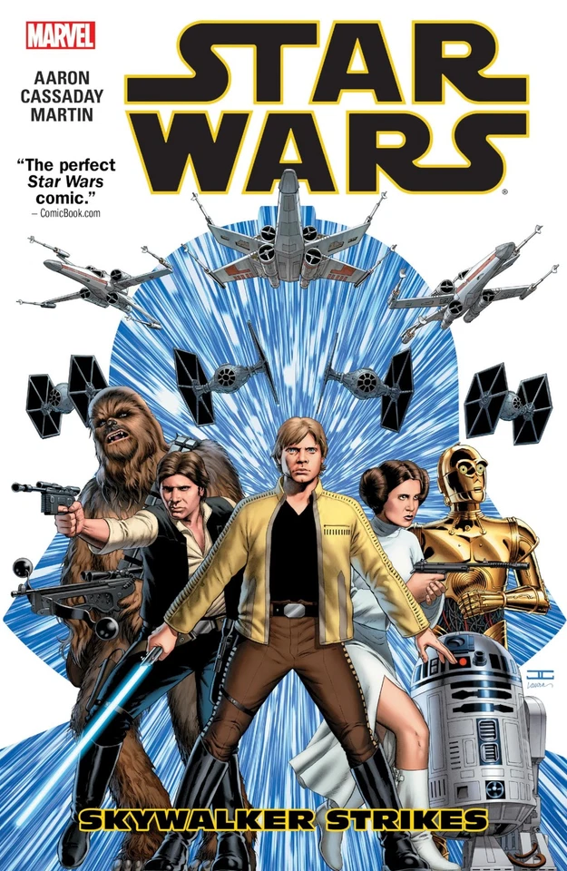 STAR WARS VOL. 1: SKYWALKER STRIKES - paperback Aaron, Jason|Cassaday, John - Image 1 of 1