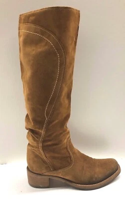 Vic Matie Botas Altas Gamuza Gris Oscuro Talla 7US/37.5 Foto 1 de 4