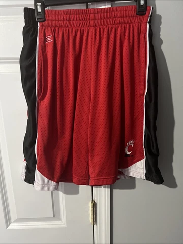 Cincinnati Bearcats Shorts Men M Medium Red Colosseum Retro Basketball Pockets Cover