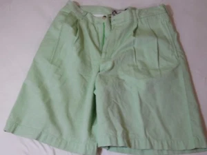 Charleston Twills grüne Shorts 32 "B x 9" Schrittlänge - Bild 1 von 3