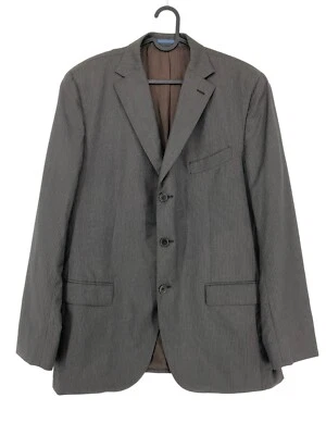 Chaqueta Blazer MASSIMO DUTTI Hombres Super 103's 100% Lana Talla 54 - XL Foto 1 de 4