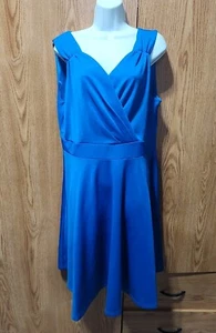 Grace Karin Dress Womens 2XL ROYAL BLUE Sleeveless Cocktail Swing NWT - Picture 1 of 8
