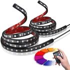 MICTUNING 2x 60" Smart RGB LED Truck Bed Lights Car LED Strips Neon Pickup Lamps
