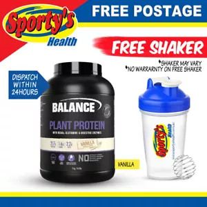 BALANCE PLANT PROTEIN 2.0KG (4.4LBS) VANILLA - FREE POSTAGE - Picture 1 of 1