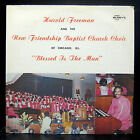 Harold Freeman - Blessed Is The Man LP VG+ SL 14410 Savoy 1976 Black Gospel