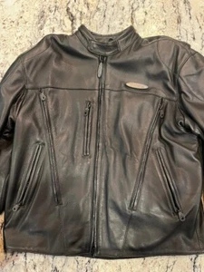 Harley Davidson Motorcycle Jacket L Excellent Condition - Picture 1 of 3