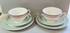 Vintage | W. H. Grindley & Co | Ironstone | Tea Set | Teal and Gold Accents