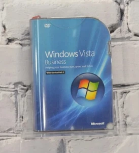 Microsoft Windows Vista Business 32 Bit DVD Full English MS WIN =RETAIL BOX= - Picture 1 of 3