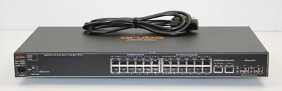Aruba | J9782A | 2530-24 Port 4x SFP Managed Network Switch w/ Power Cord - Image 1 of 4