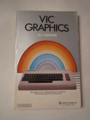1982 COMMODORE COMPUTER VIC GRAPHICS GUIDE BOOK -  HAYDEN - BOX GW - Image 1 of 4