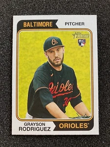 2023 Topps Heritage High Number #541 Grayson Rodríguez - Orioles de Baltimore radiocontrol - Imagen 1 de 1