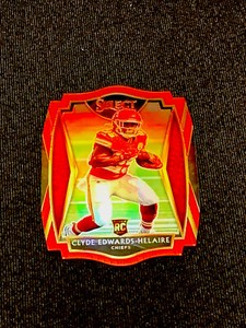 CLYDE  EDWARDS -HELAIRE  2020  SELECT PREMIER LEVEL RC RED REFRACTOR COLOR MATCH