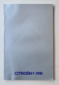CITROËN 1981 - Werbekatalog, Automobil Citroën Werbung Autos - Bild 1 von 1