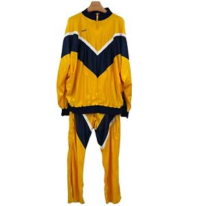 Vintage Rawlings Warm Up Suit Break Away snap basketball Pants Jacket USA Sz  XL