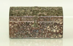 Vintage hand made trinket / jewellery box - Picture 1 of 6
