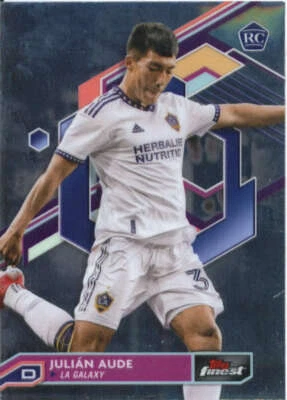 2023 Topps Finest Major League Soccer #79 Julian Aude LA Galaxy Rookie - Image 1 of 2