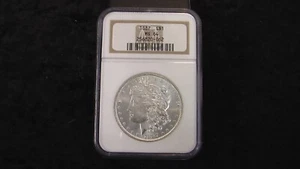 1887 MS64 Morgan Silver Dollar Silver Coin NGC Mint State 64 ** Blast White! - Imagen 1 de 4