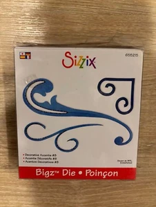 NEW Sizzix Bigz Cutting Die Poincon - 655215 Decorative, Accents #8 - Picture 1 of 1
