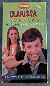 Nickelodeon Video Clarissa Explains It All VHS Ferguson Explains It All 1995 90s - Picture 1 of 3