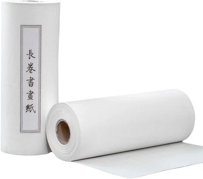 Rollo de papel de caligrafía chino/japonés, medio Sheng Shu Xuan-13,78 pulgadas x 82 tarifa Foto 1 de 4