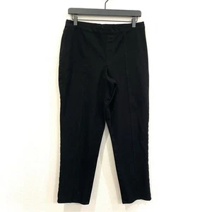 Isaac Mizrahi Live Black 24/7 Stretch Ankle Pants - A274175 - Size 12 - Imagen 1 de 9